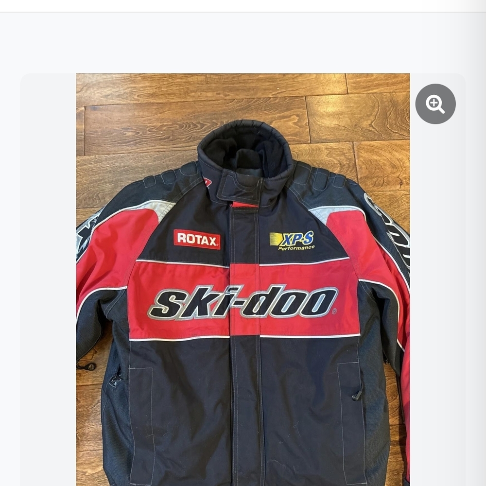 Ski-Doo New Never Worn Thermal Waterproof Women's Men's Black Jacket Coat